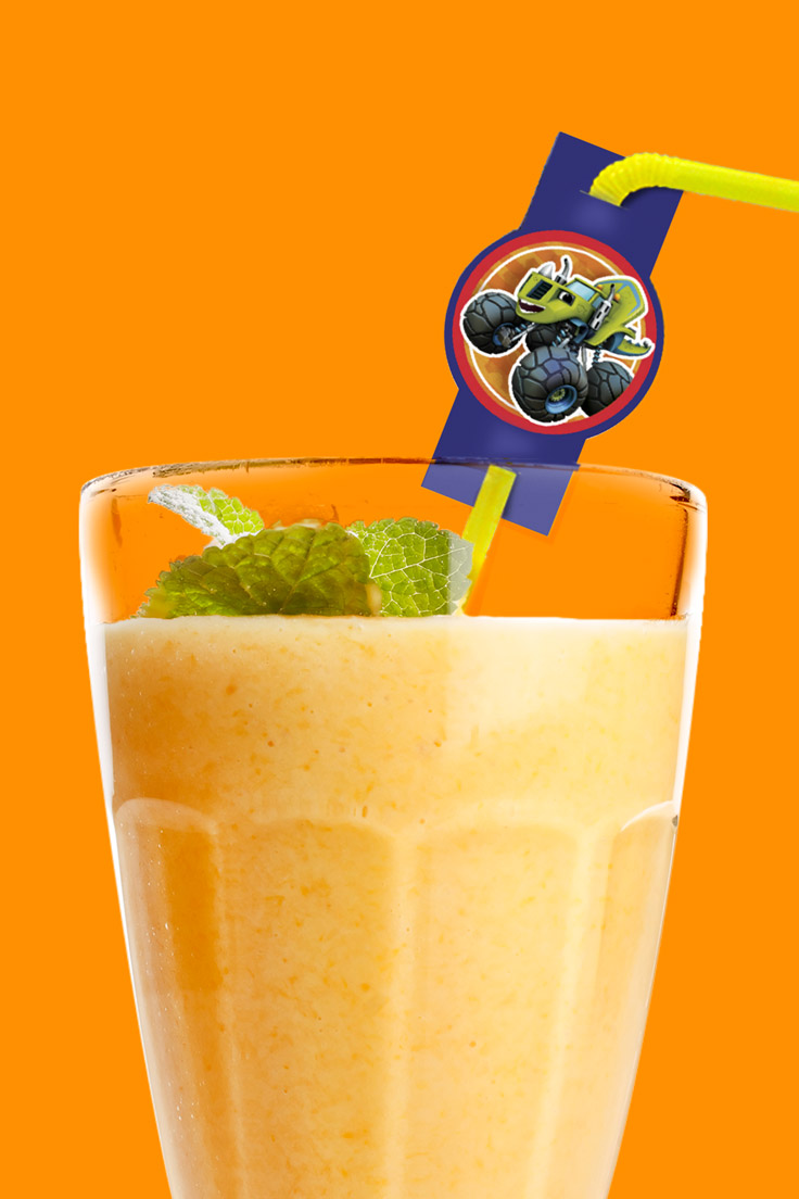 Blazing Banana Mango Smoothie Recipe