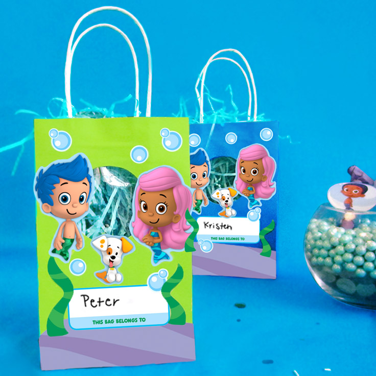 Bubble Guppies DIY Goody Bags