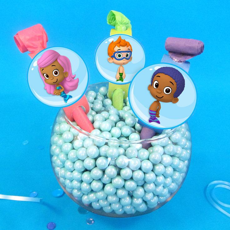 Bubble Guppies Blowers for a Birthday Party Blowout!