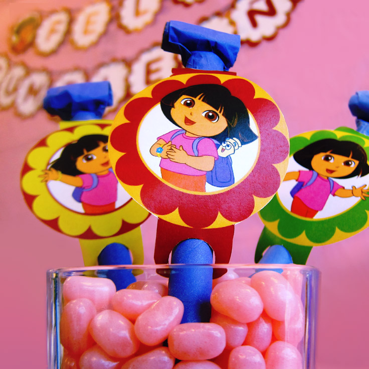 Dora The Explorer Birthday Party Blowers