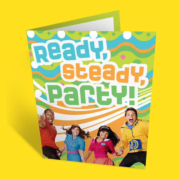 Fresh Beat Band Birthday Party Invitations