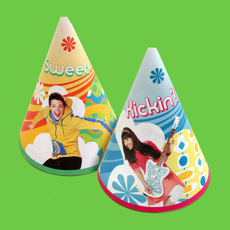Stylin’ Fresh Beat Band Birthday Party Hats