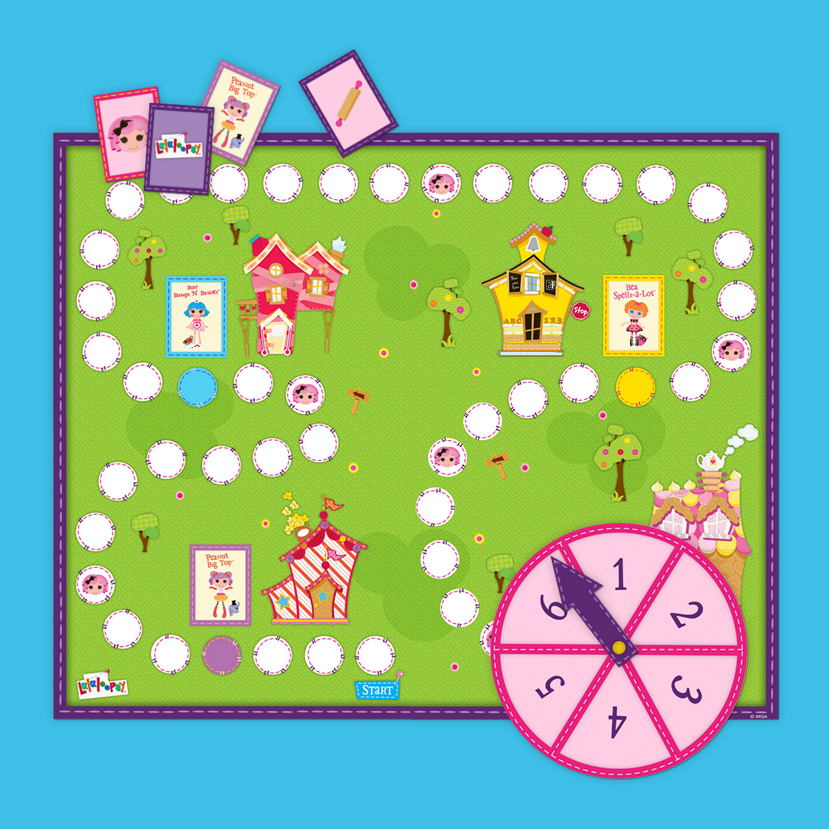 Lalaloopsy Land Board Game