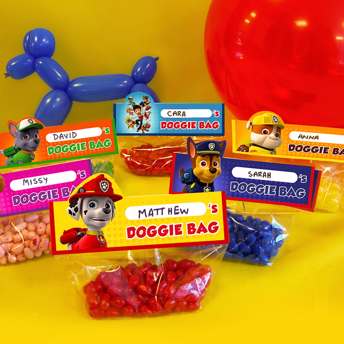 Make Your own PAW Patrol Goody Bags