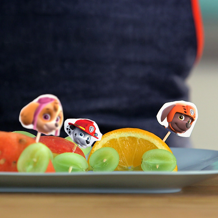 PAW Patrol Snacks on a Roll Healthy Snack Recipe