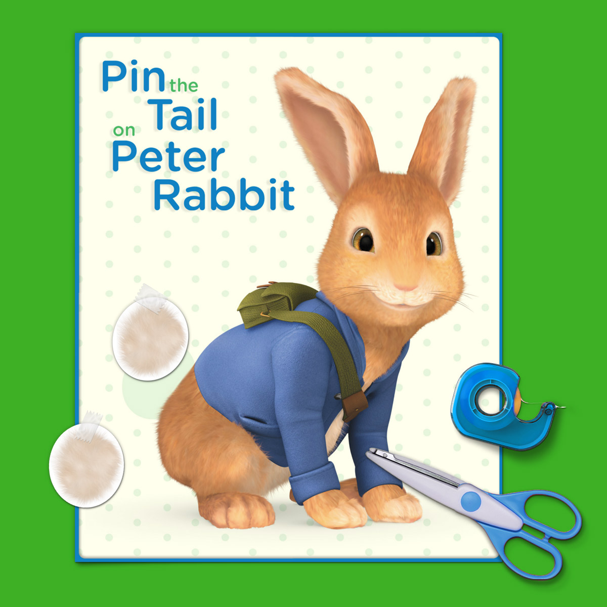 Pin the (Fluffy) Tail on Peter Rabbit