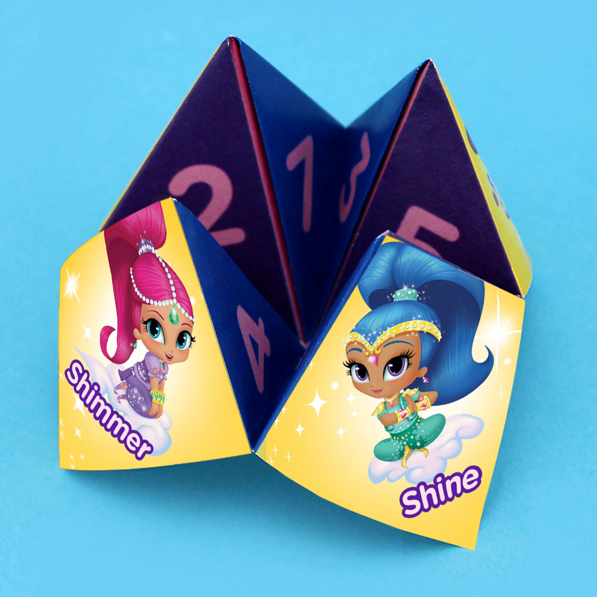Shimmer and Shine Fortune Teller Craft