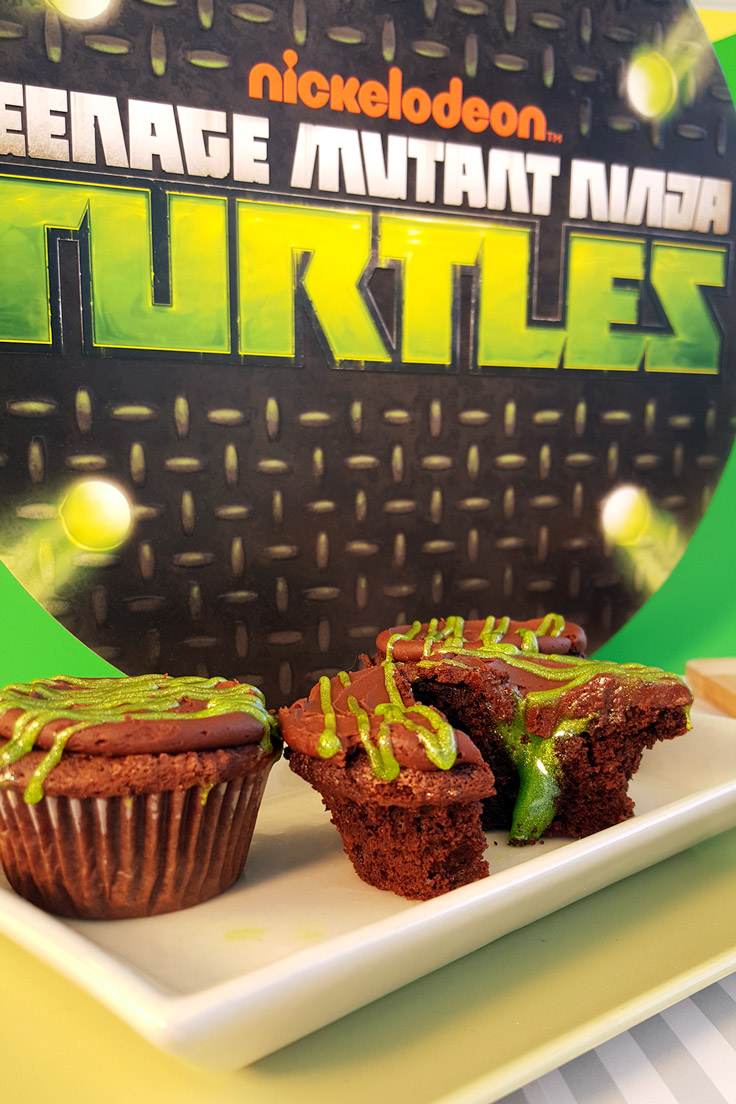 Teenage Mutant Ninja Turtles Mutagen Cupcakes