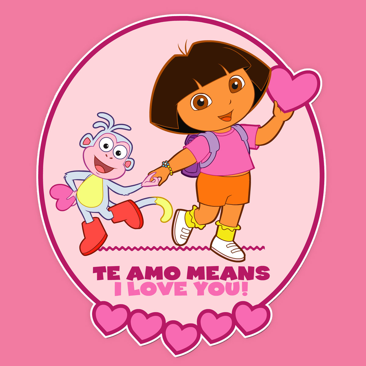 Dora Valentine’s Day Card