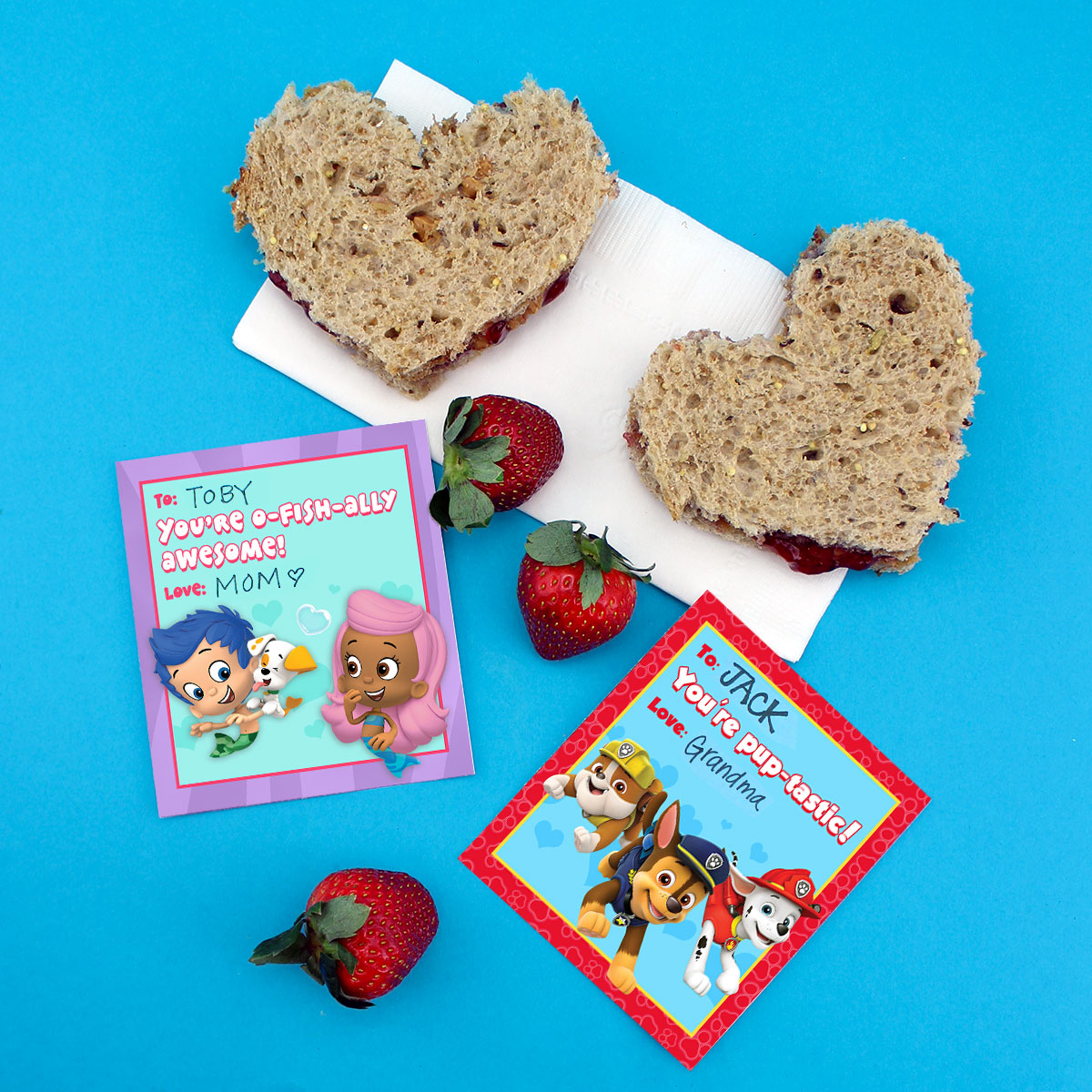 Nick Jr. Lunch Box Notes
