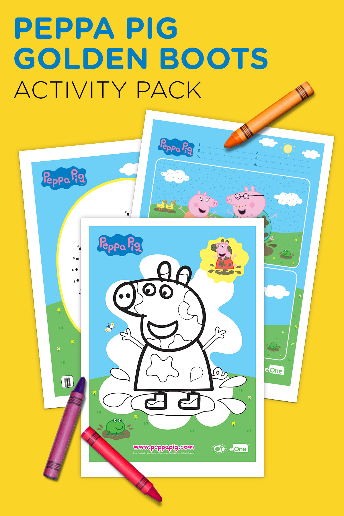 Peppa Pig Golden Boots Activity Pack