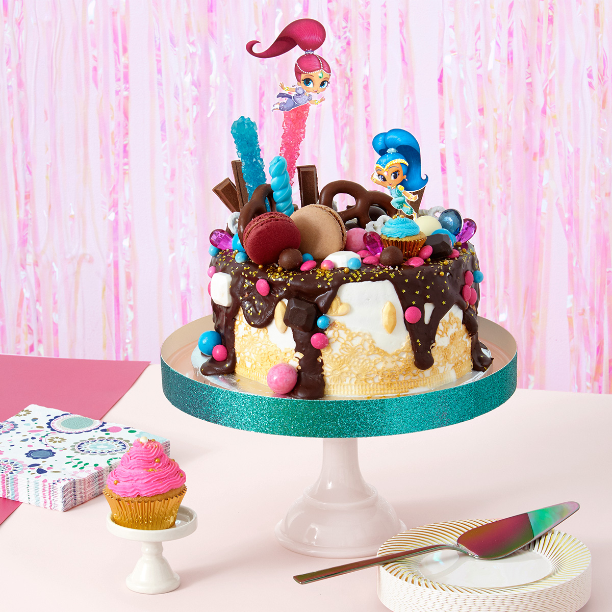 Shimmer and Shine “Oopsie!” Birthday Cake