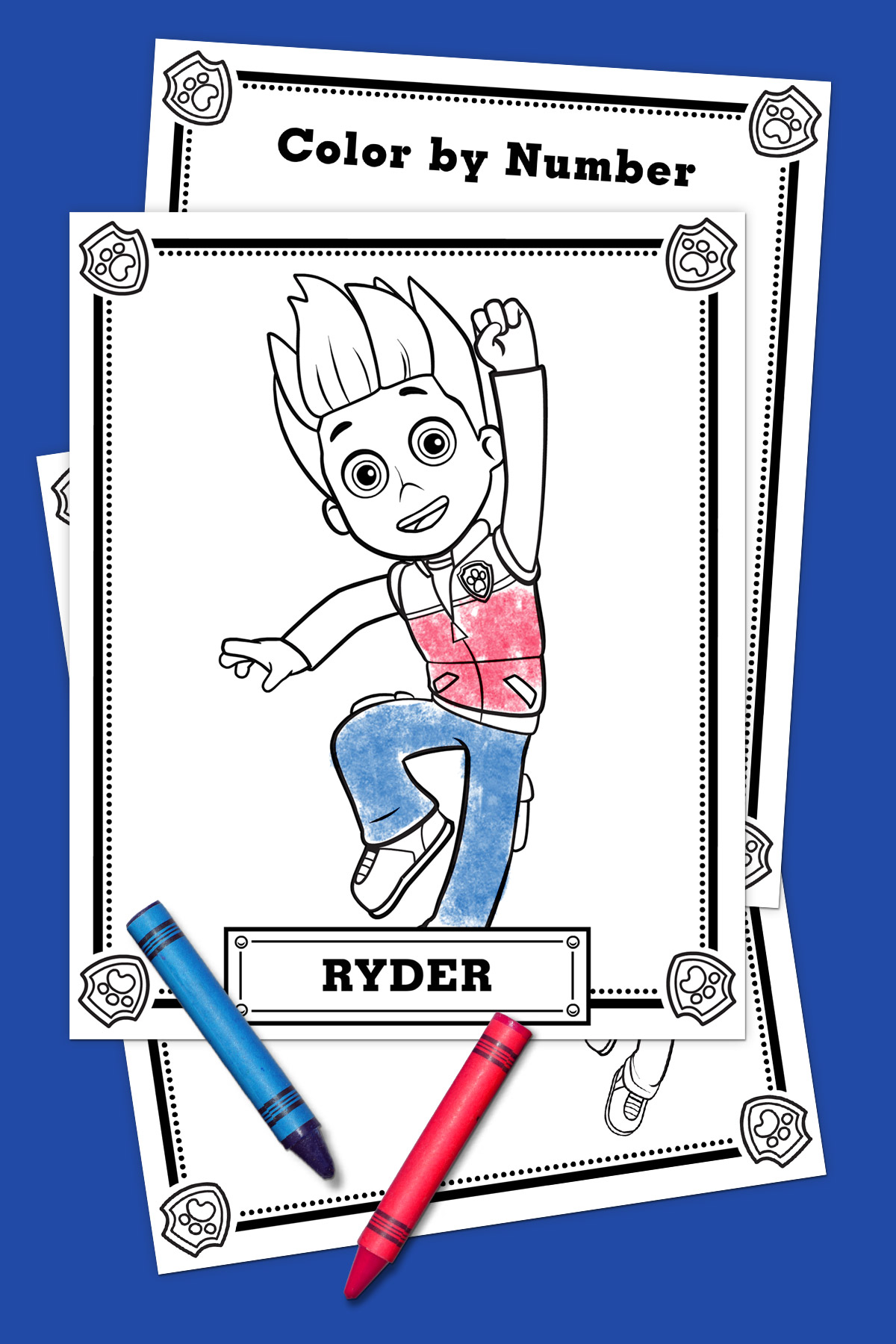 PAW Patrol – Ryder Coloring Pack