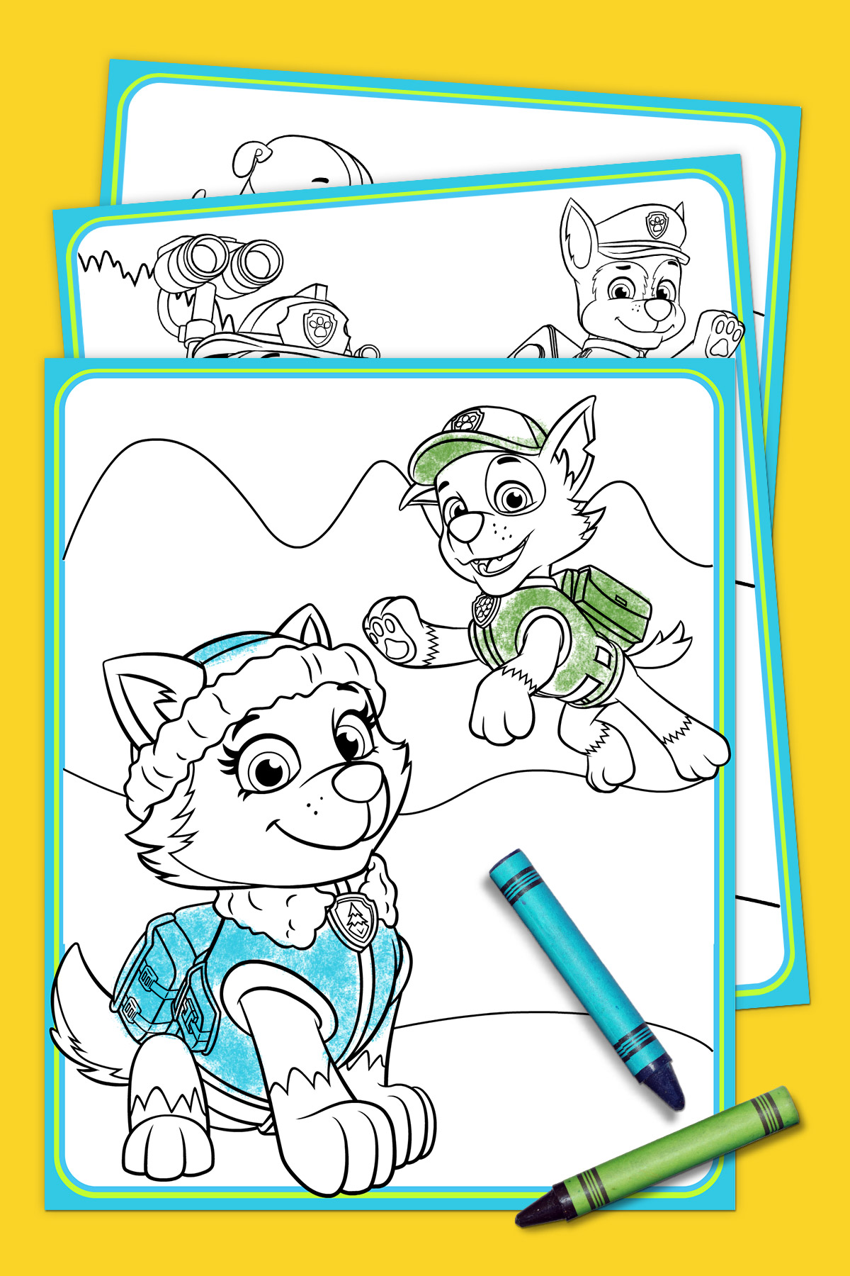 PAW Patrol – Everest Coloring Pack
