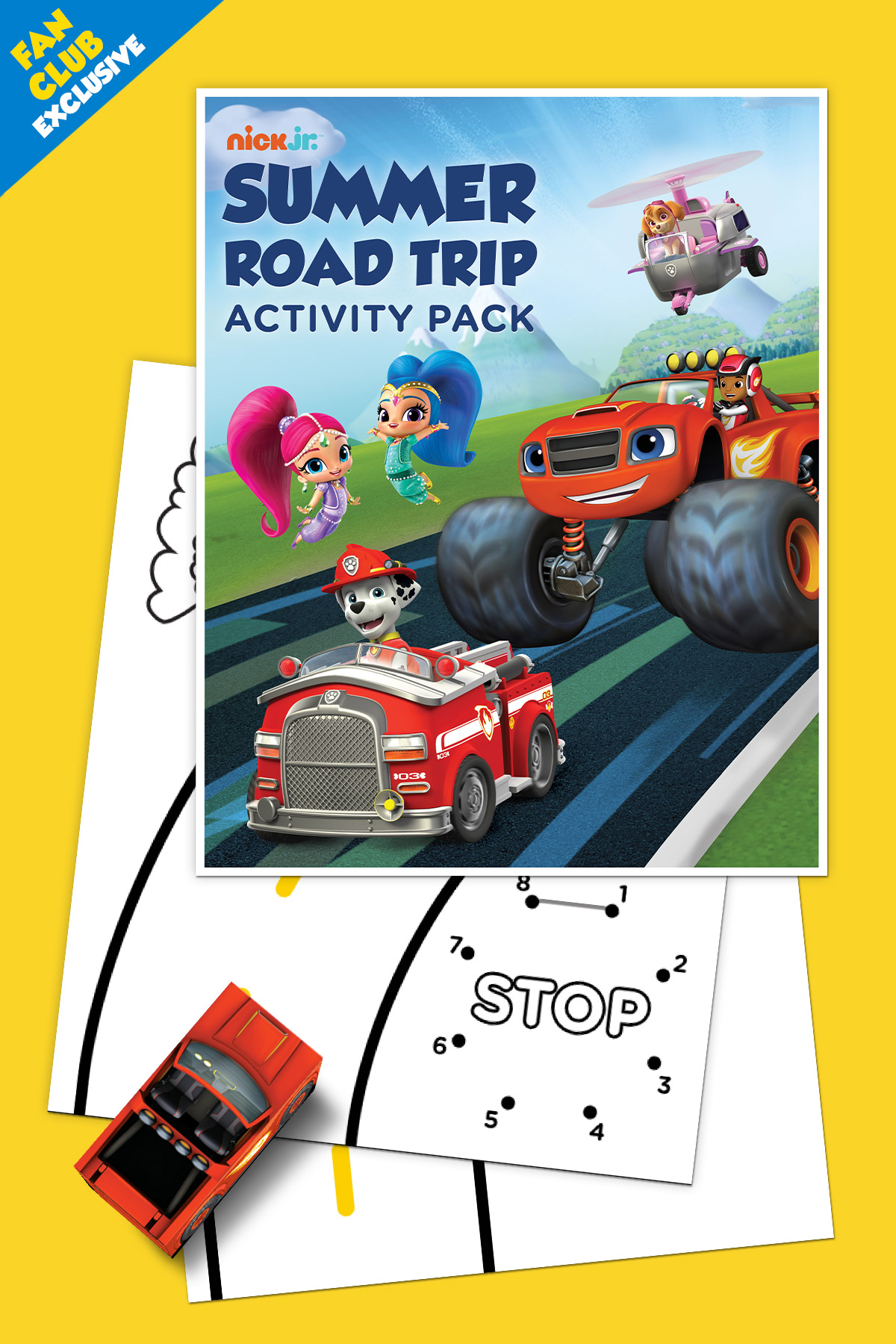 Fan Club Exclusive: Summer Road Trip Printable