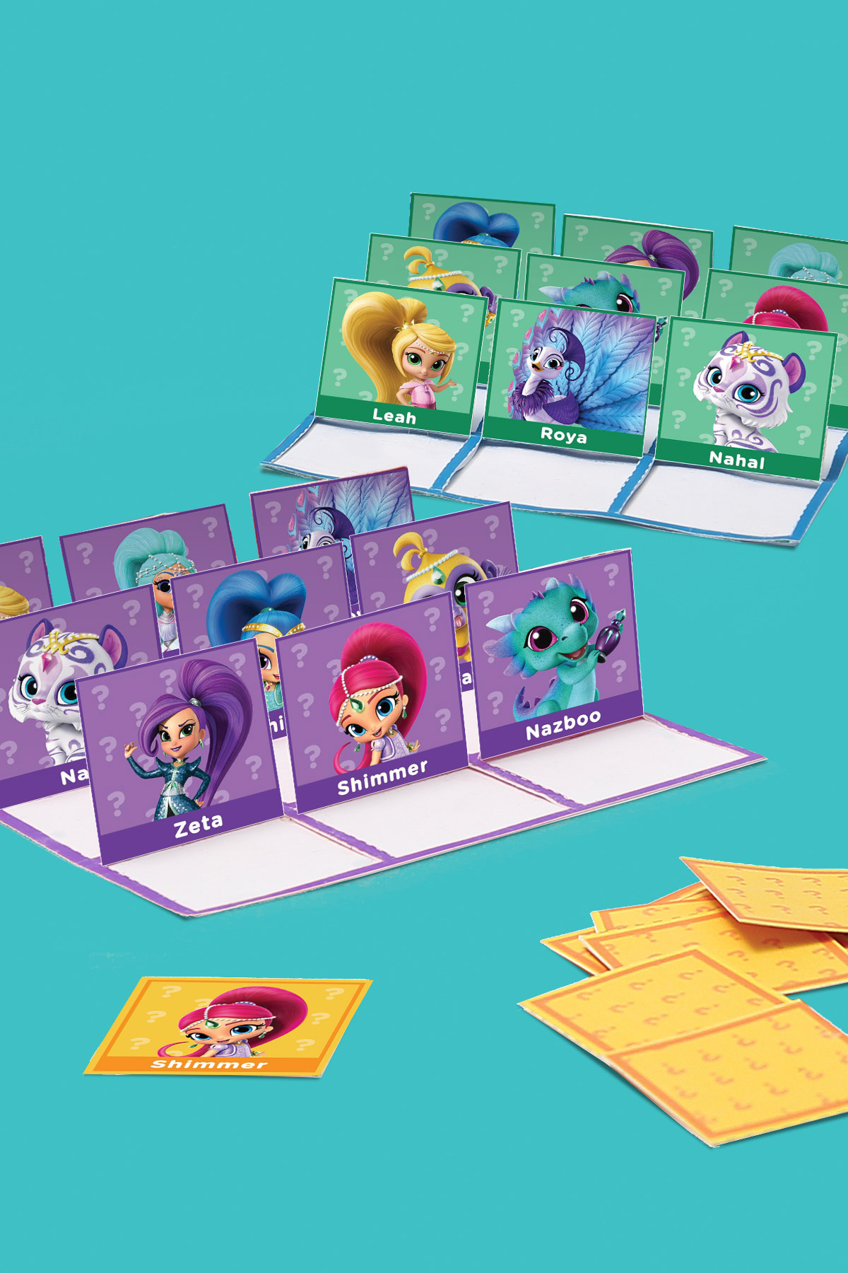 Shimmer and Shine Guess Who? Game