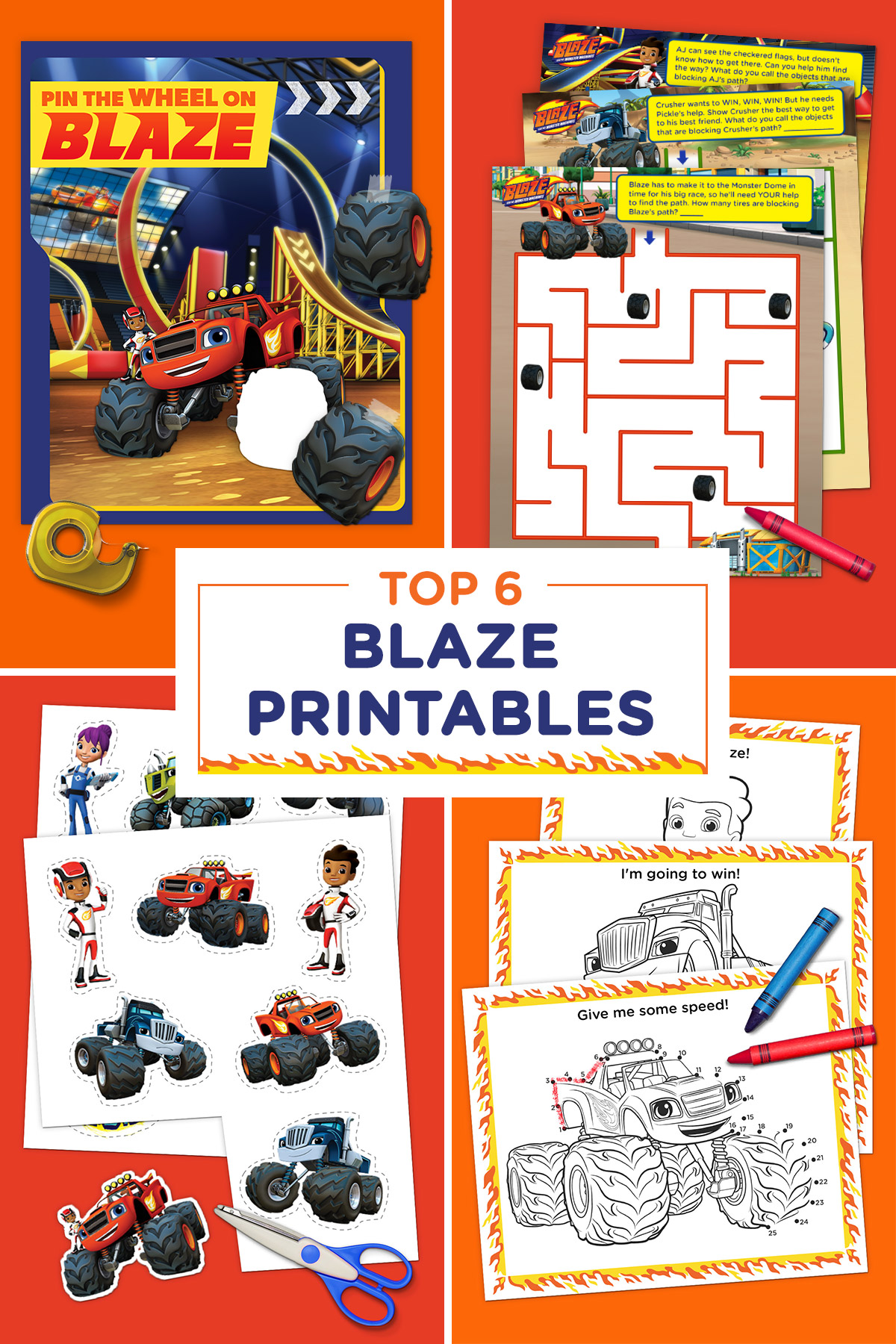 The 6 Best Blaze Printables of All Time