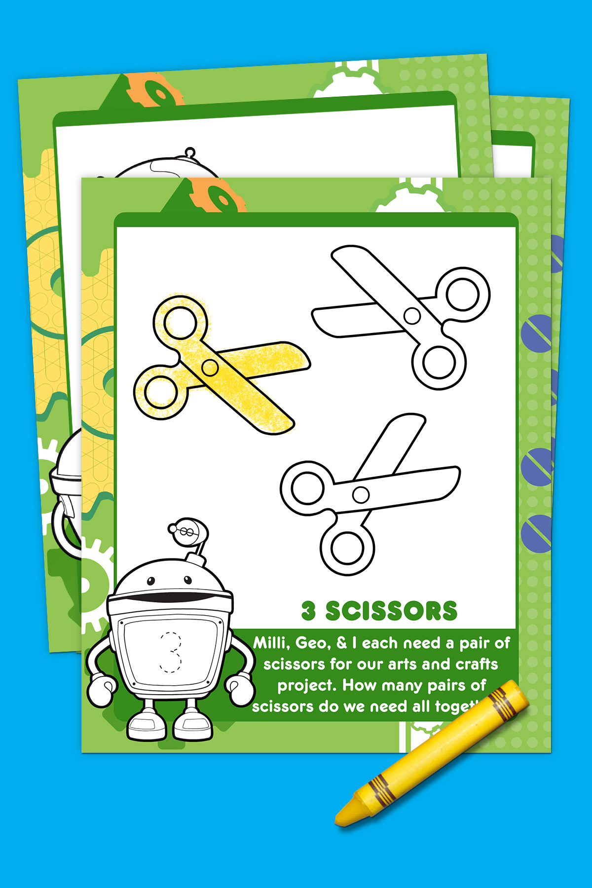 Bot’s First Day of School Activity Pack