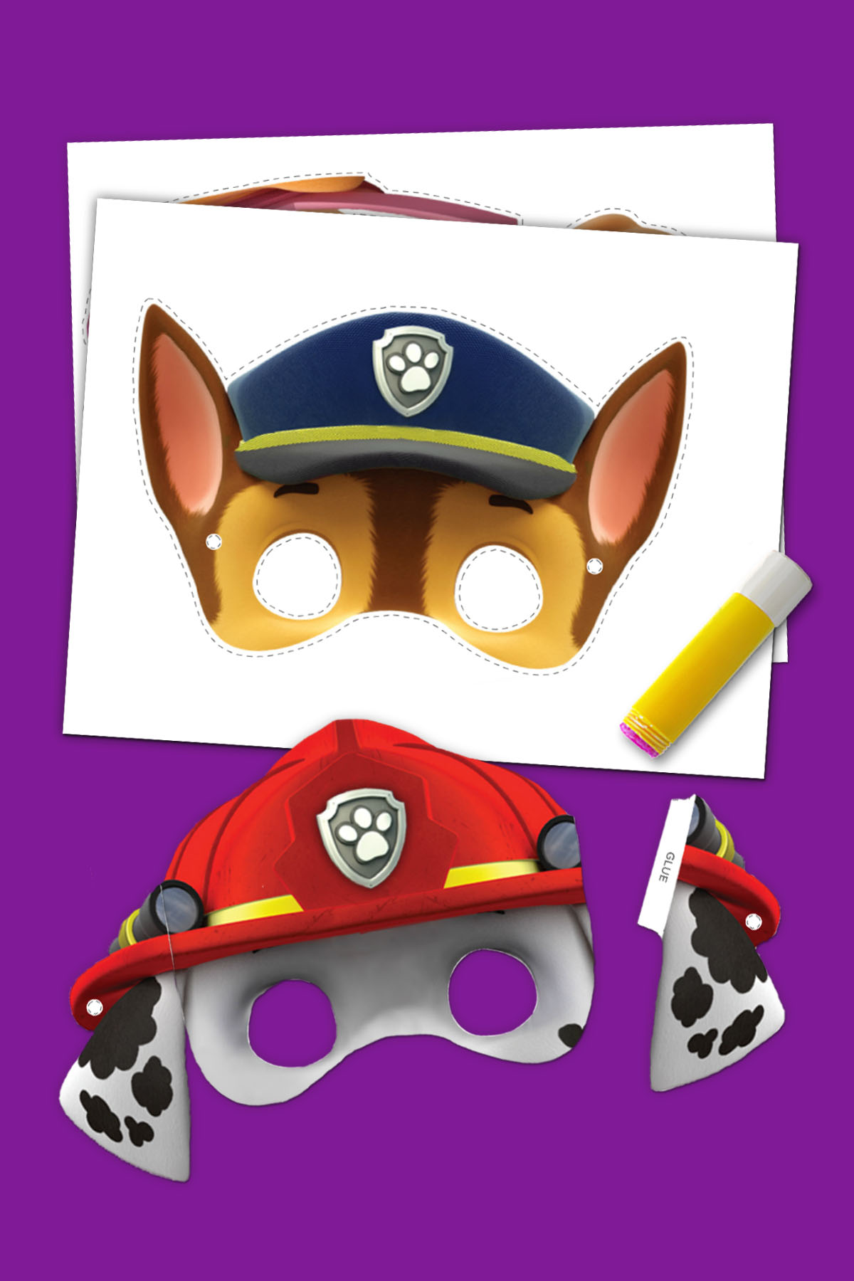 5 PAW Patrol Halloween Printables