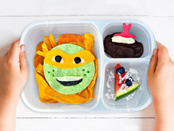 Send your kids to school with themed lunches featuring their favorite freinds