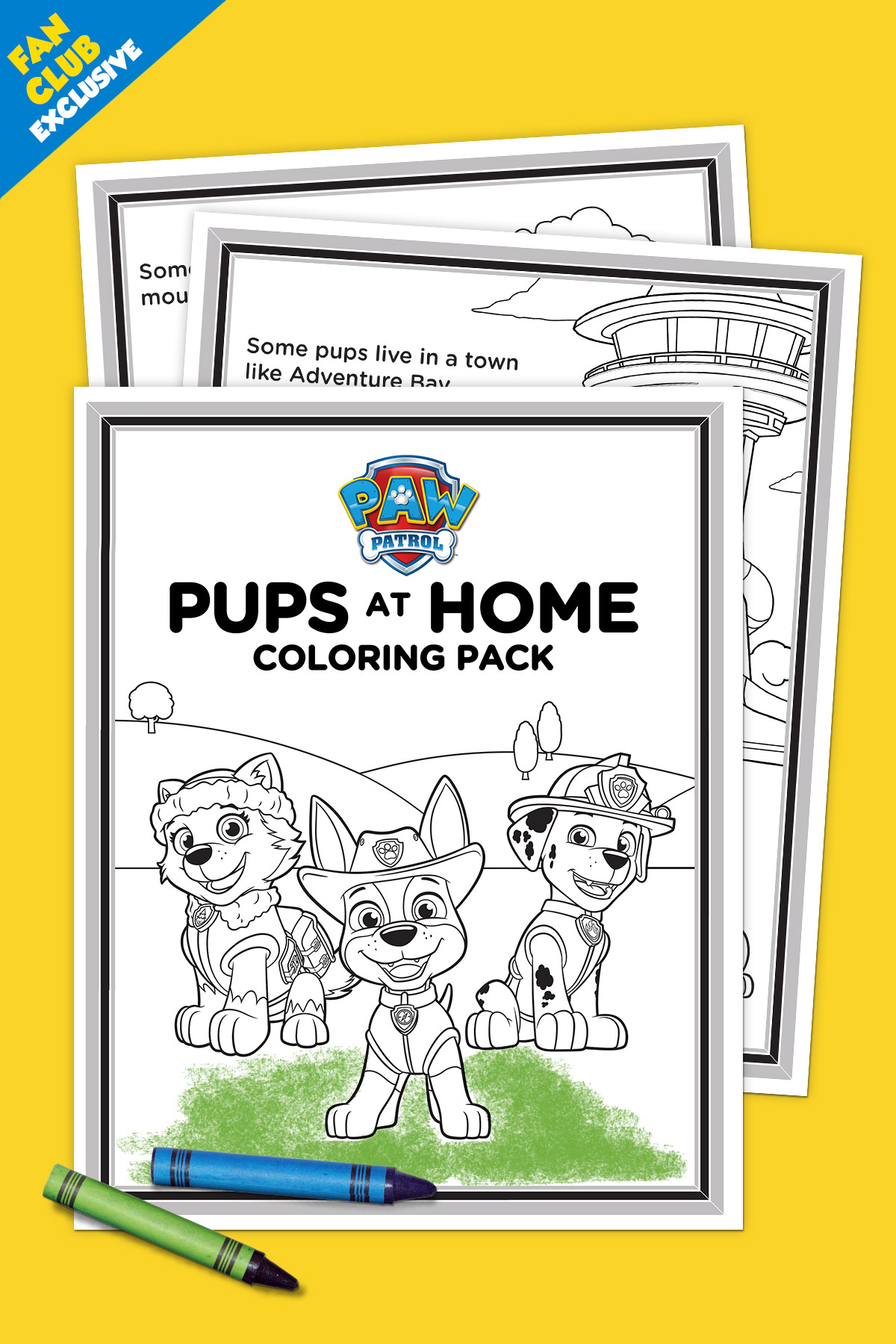 Pups at Home Activity Pack