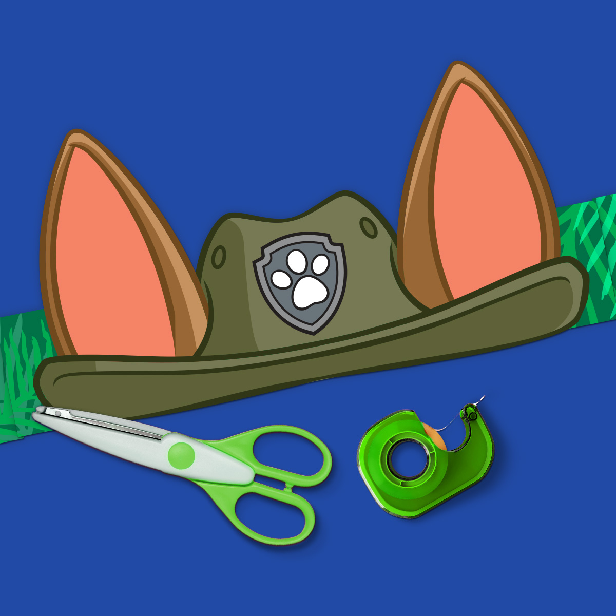 PAW Patrol Tracker Printable Ears