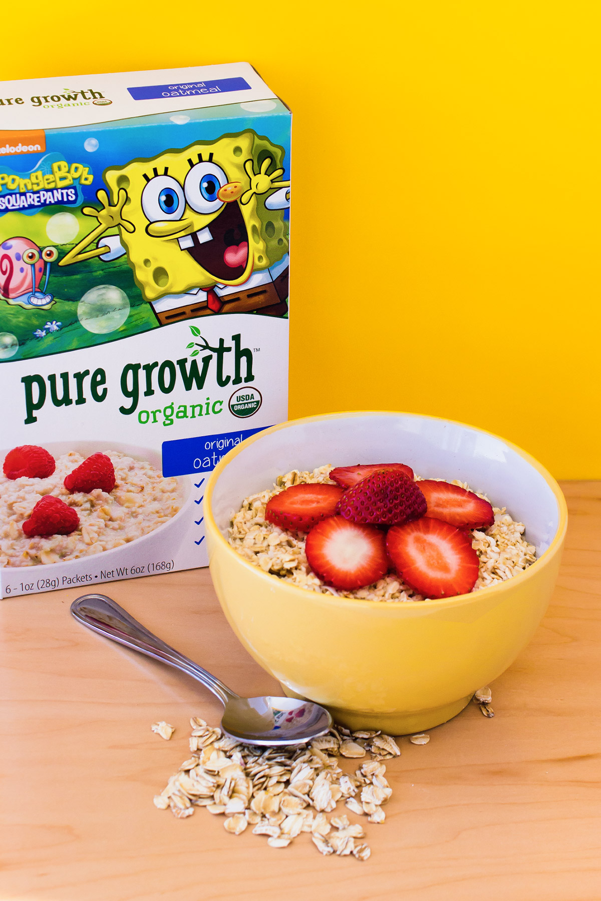 Five Ways to Serve SpongeBob Oatmeal