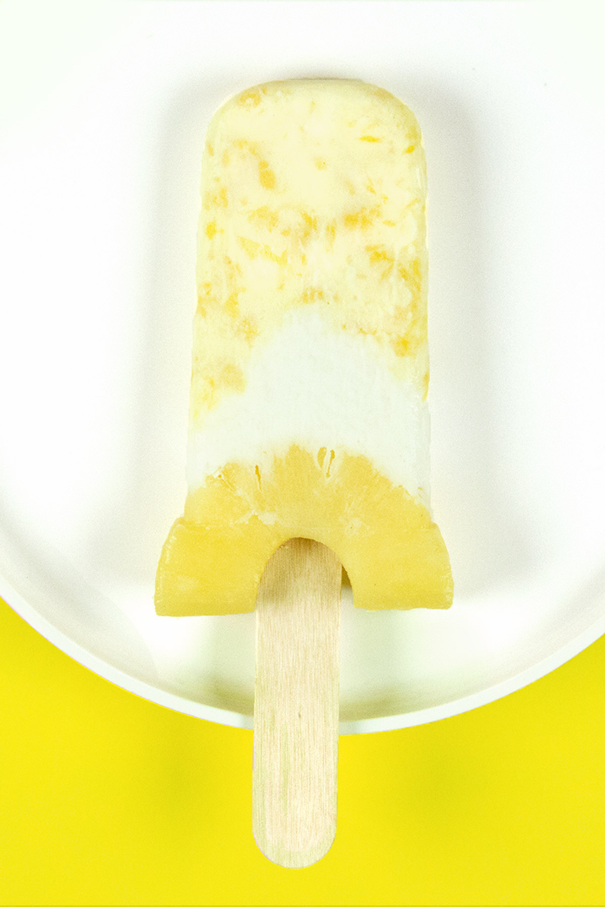 SpongeBob Pineapple Popsicles