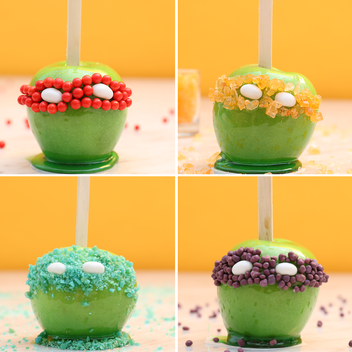 TMNT Candy Apples