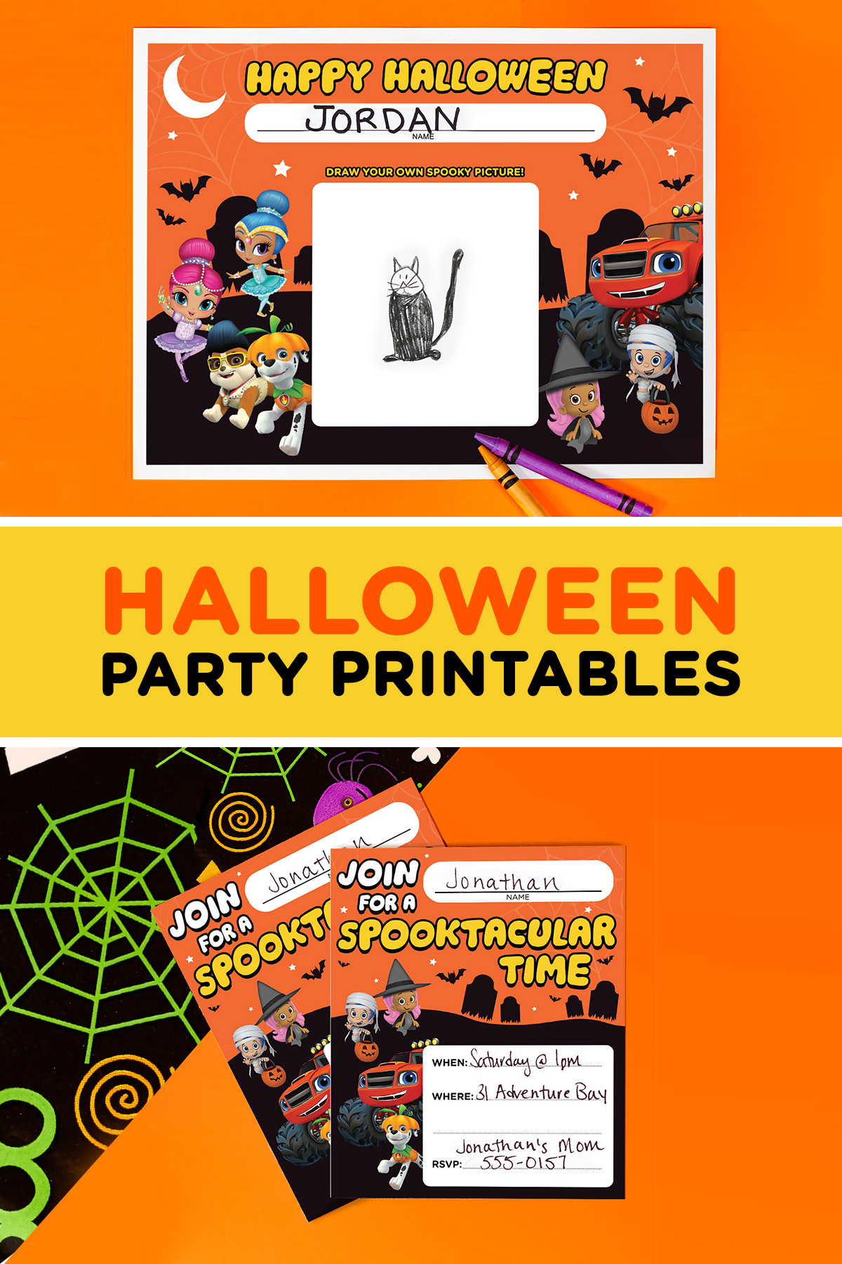 Throw a Nick Jr. Halloween Party