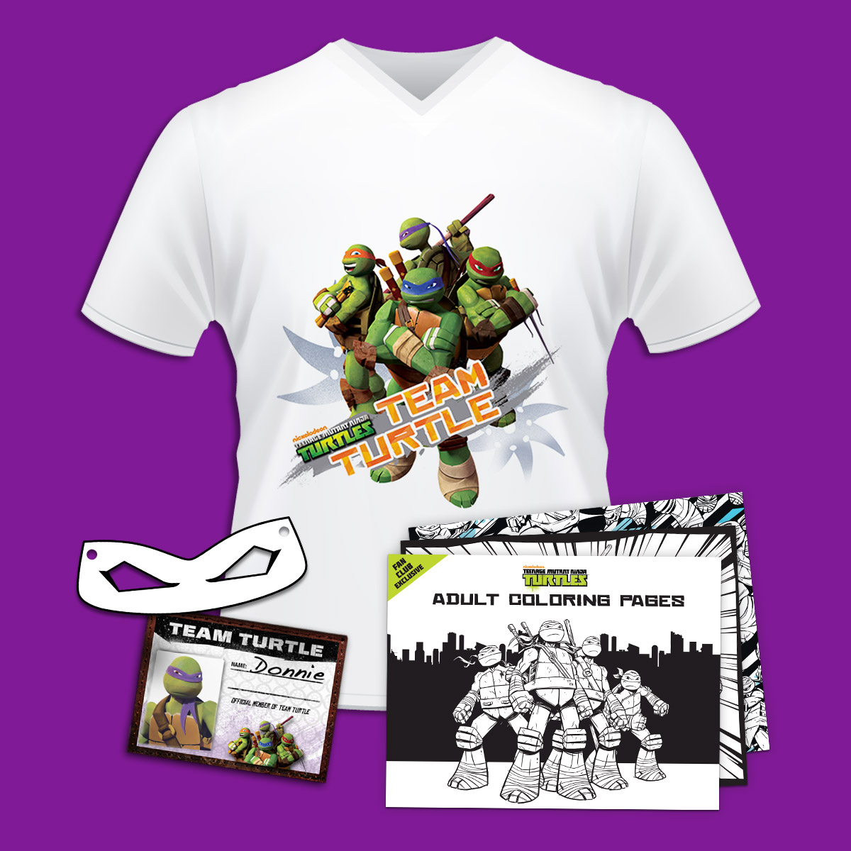 Your TMNT Fan Club Exclusive!