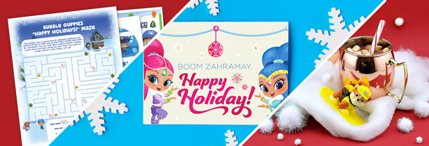 Spread Holiday Cheer with Your Friends at Nickelodeon