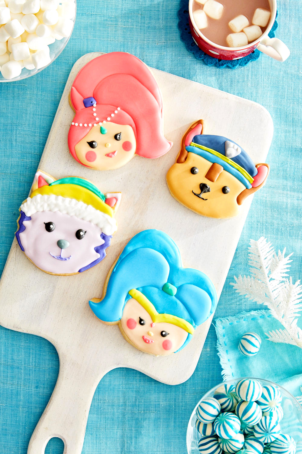 Nick Jr. Inspired Cookie Decor