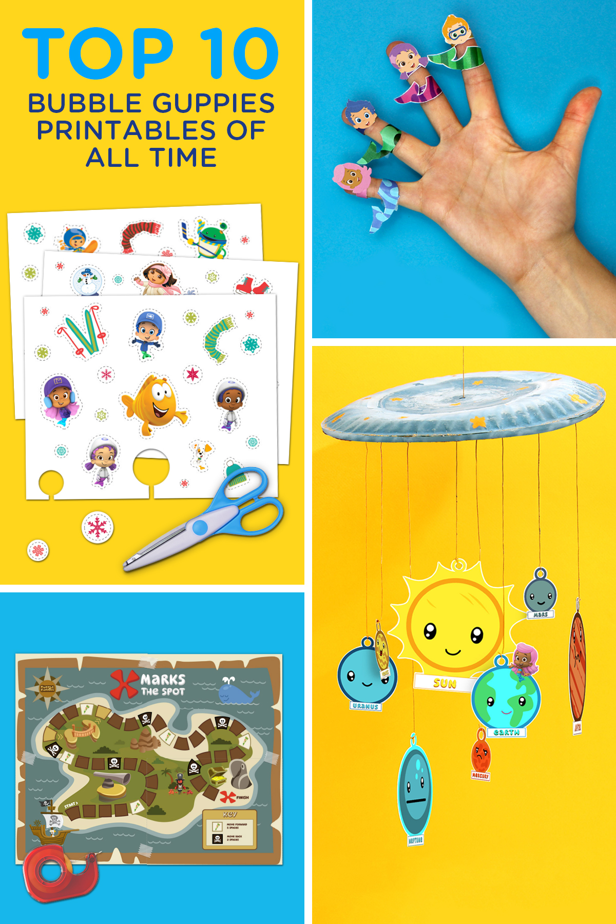 Top 10 Bubble Guppies Printables of All Time