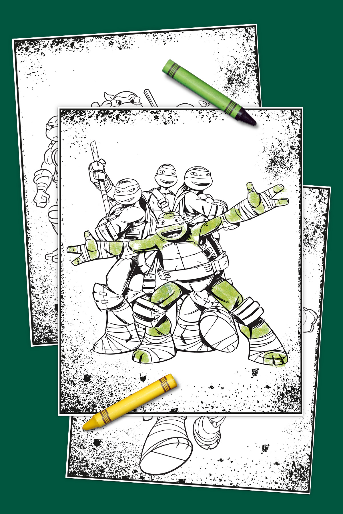TMNT Coloring Pages