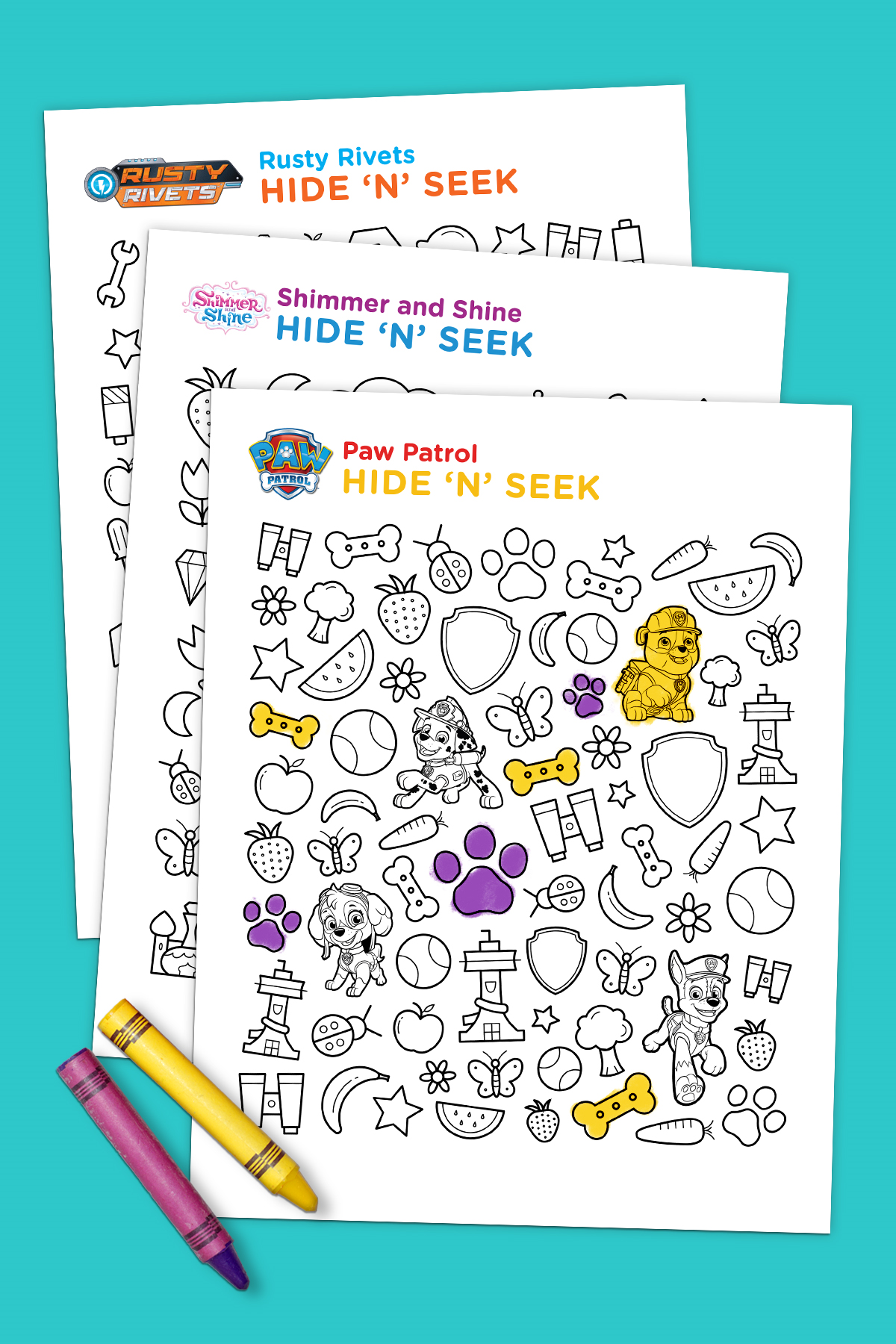 Hide ‘N’ Seek Printable