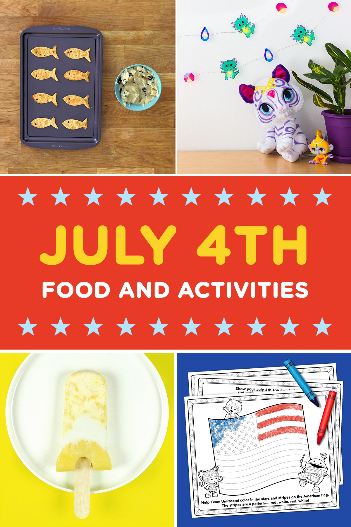 Nick Jr. July 4th Activities