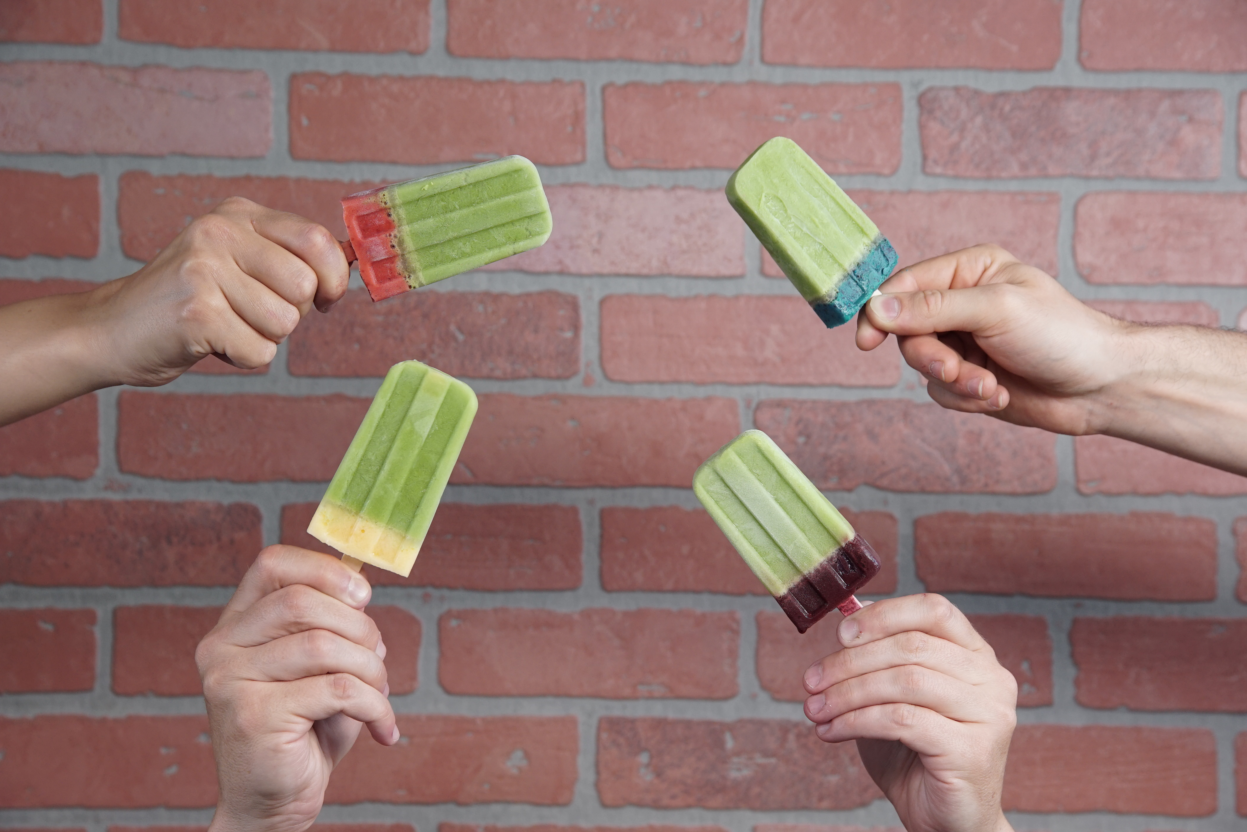 TMNT Sewer Slime Smoothie Pops