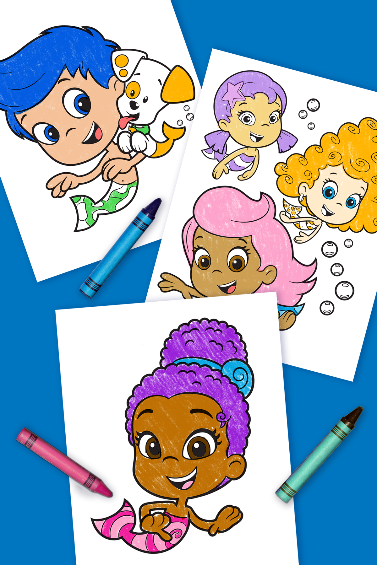 Meet Zooli Bubble Guppies Coloring Pages