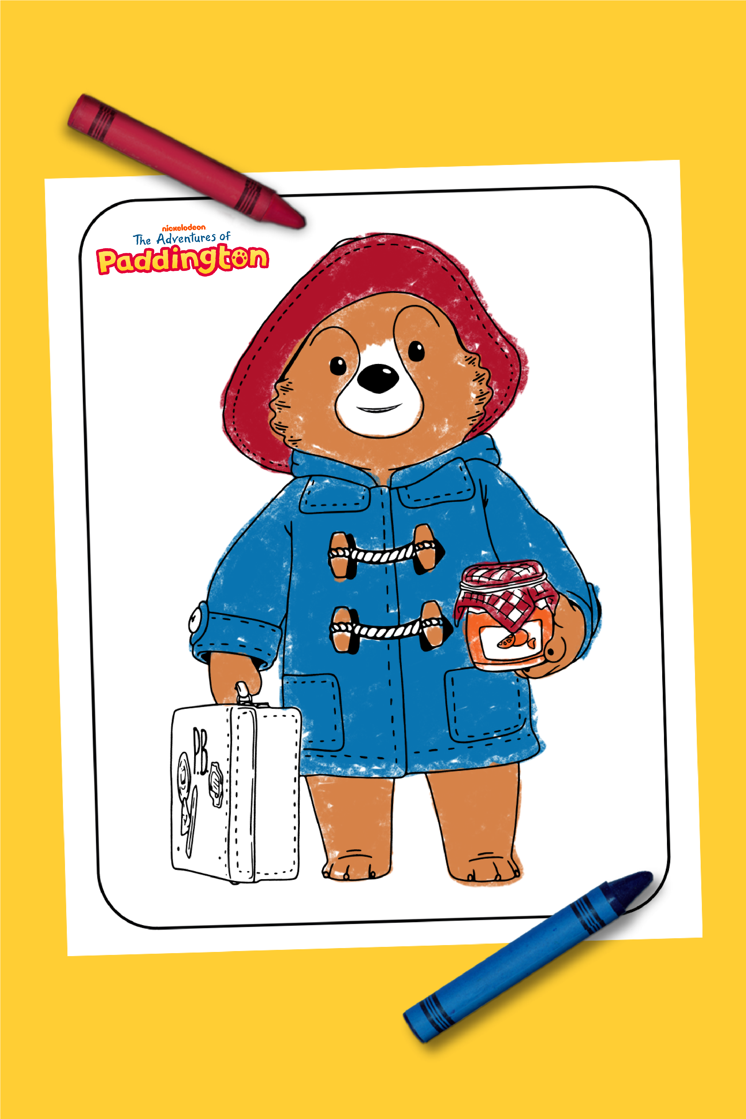 Paddington Coloring Sheet