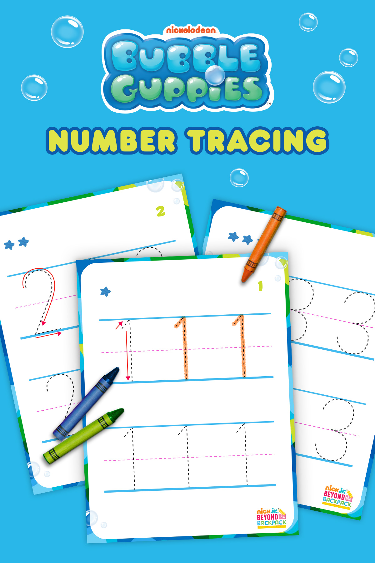 Preschool Number Tracing