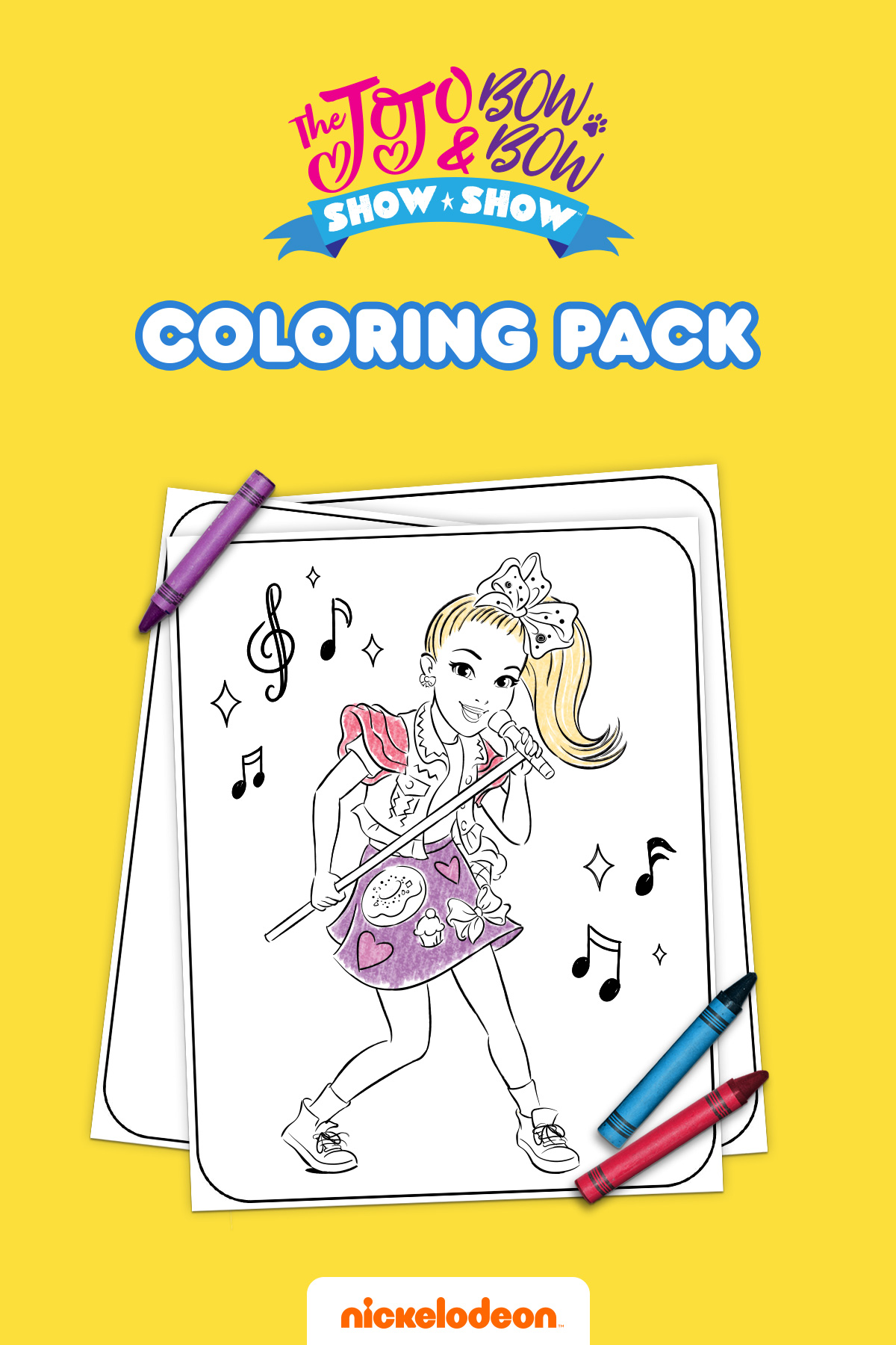Coloring Pages, But Make It JoJo & BowBow Fashion