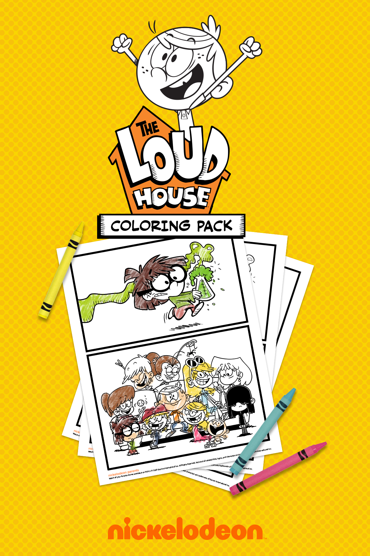 The Loud House Coloring Pack
